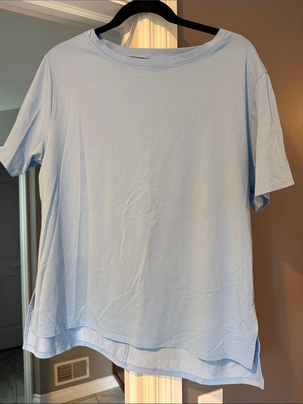 Light Blue women’s  Crewneck T-Shirt